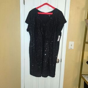 SLNY Sequin Dress NWT 22W